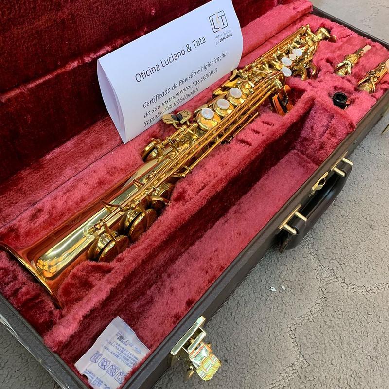 Saxofone soprano yamaha yss-675 002156 showroom - Saxofone